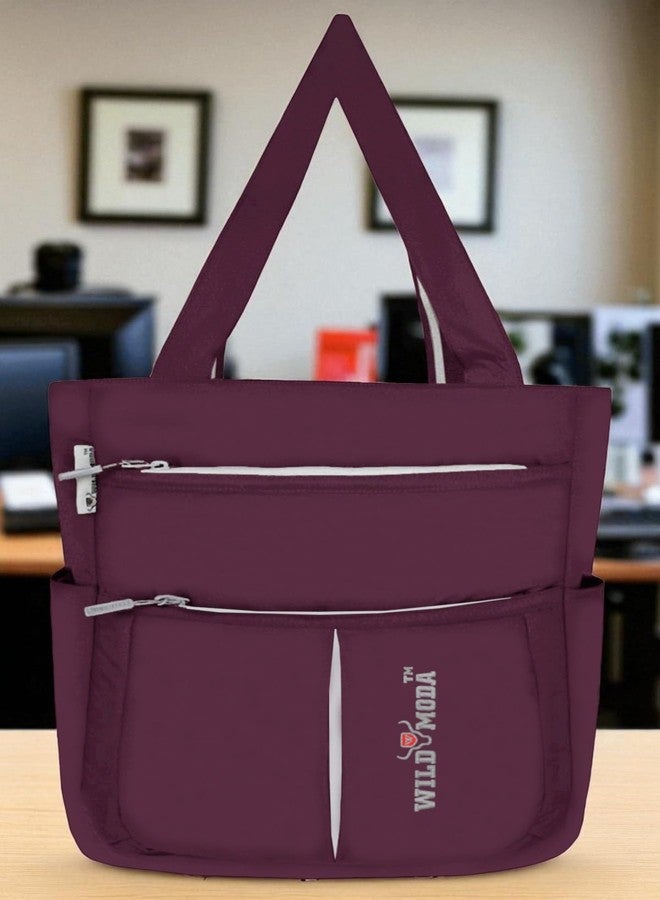 WILD MODA KAREENA MULTIPURPOSE SHOULDER & TOTE BAG (Purple) - Image 2